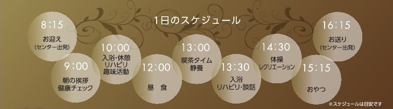 一日のスケジュール